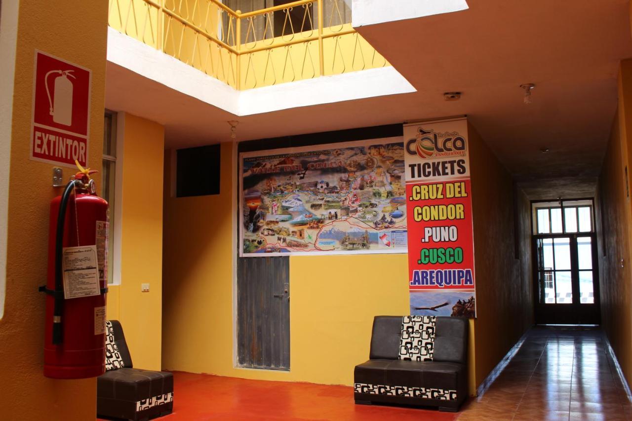 Colca Land Hostal Chivay Esterno foto